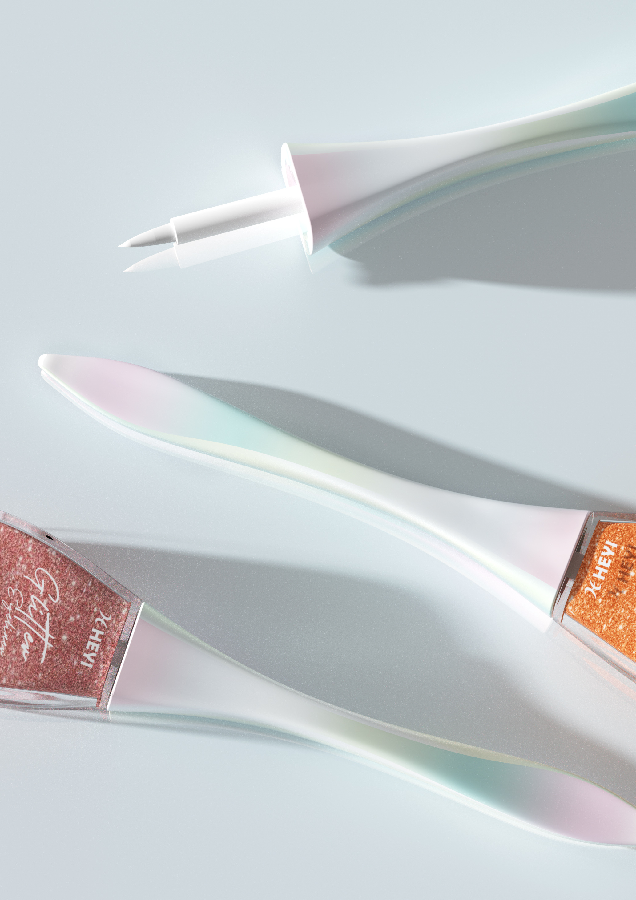 Cosmetics，Make-up，Liquid Eyeliner，Liquid eye shadow，Makeup bag material，product design，Beauty makeup，