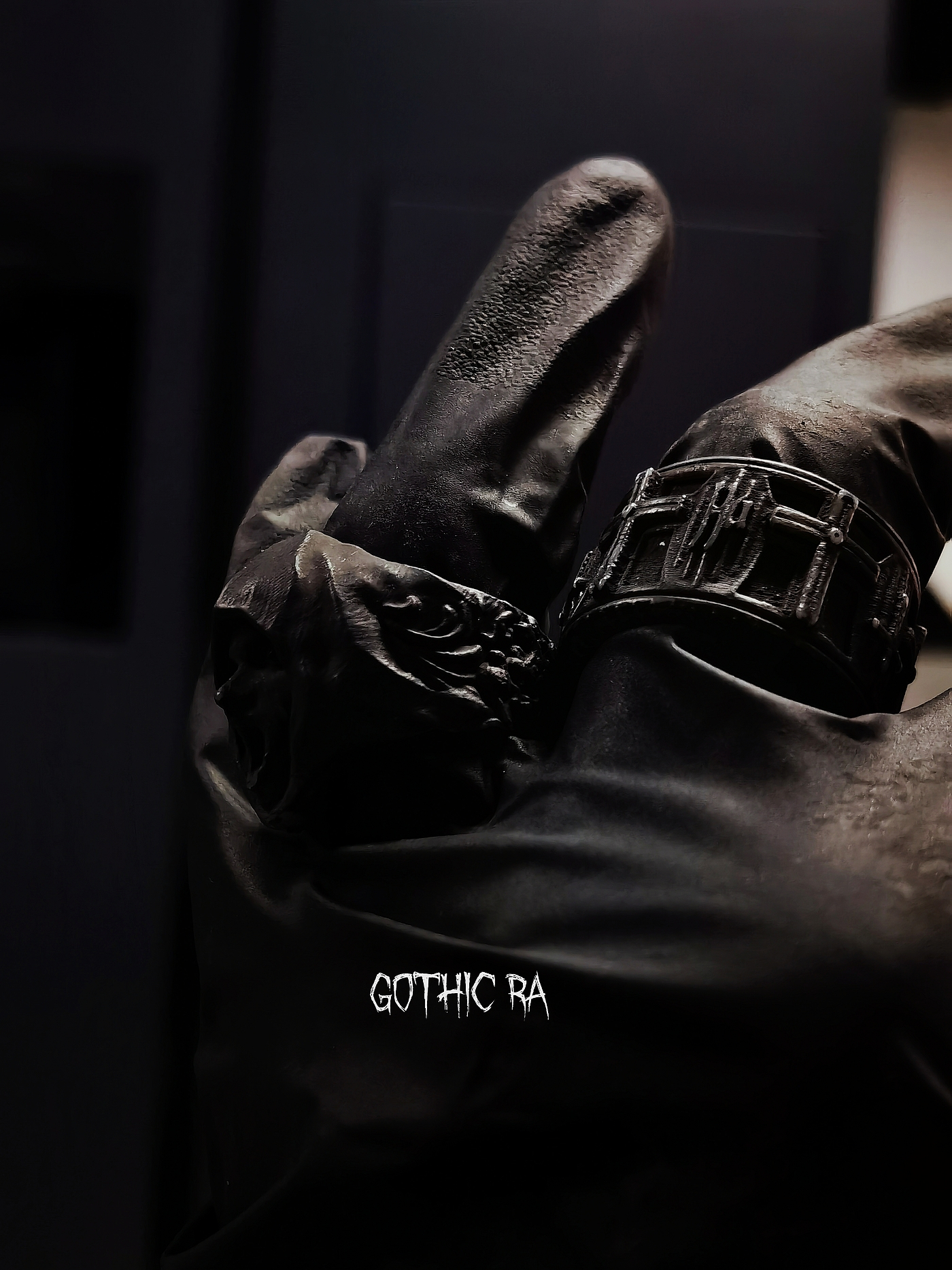 gothic，Ring design，ornaments，Ring，Diablo system，Dark style，