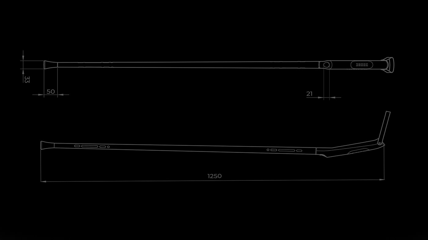 Blind walking stick，product design，Appearance design，exquisite，