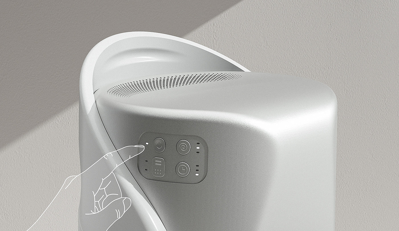 Zazen，Design，air cleaner，stool，