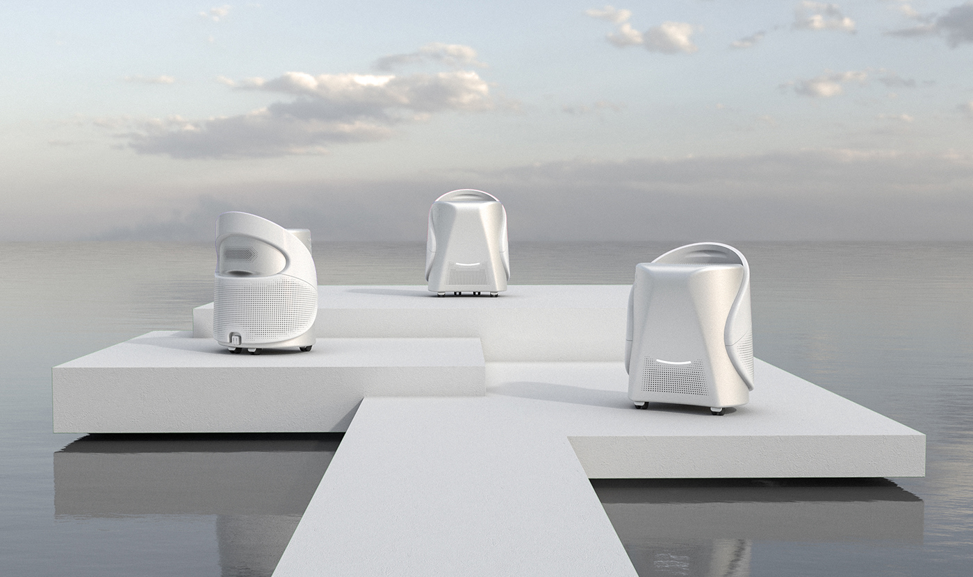 Zazen，Design，air cleaner，stool，