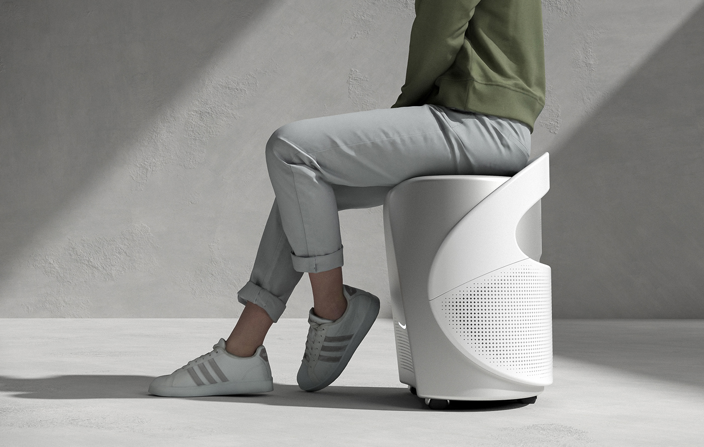 Zazen，Design，air cleaner，stool，