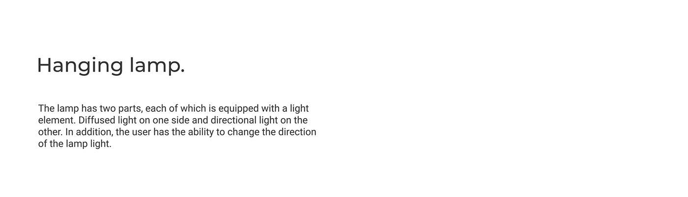 Anastasia Stepukhova，Lamp Series "One"，product design，Minimalist design ，multi-function，