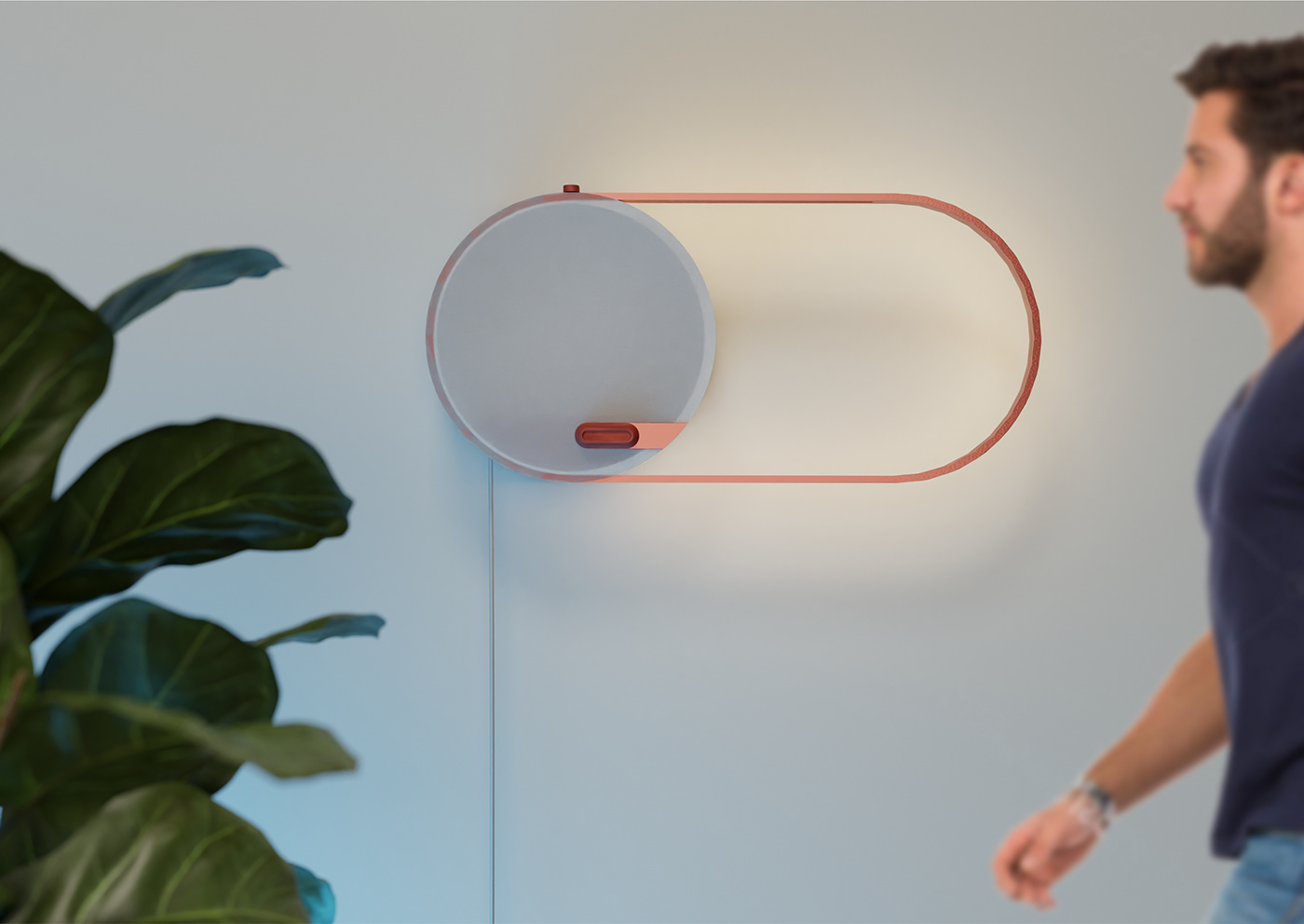 Anastasia Stepukhova，Lamp Series "One"，product design，Minimalist design ，multi-function，