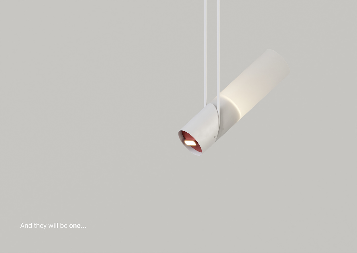 Anastasia Stepukhova，Lamp Series "One"，product design，Minimalist design ，multi-function，