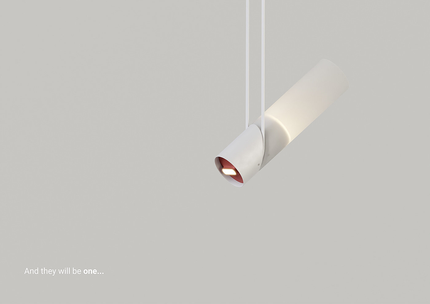 Anastasia Stepukhova，Lamp Series "One"，product design，Minimalist design ，multi-function，