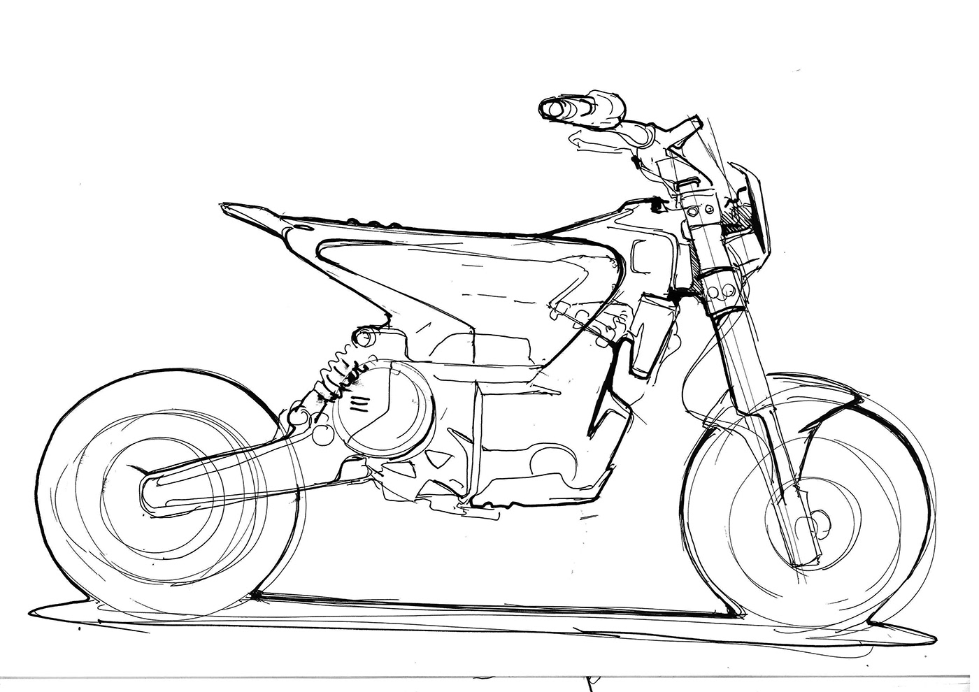 Siddhant Ovhal，Design sketch，Digital Sketches，product design，Hand drawn，Ubee ，