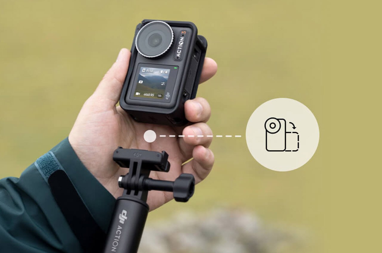 DAY，product design，Osmo Action 3，Motion camera，Aesthetic design，modularization，dji ，