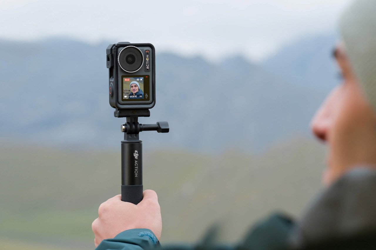 DAY，product design，Osmo Action 3，Motion camera，Aesthetic design，modularization，dji ，