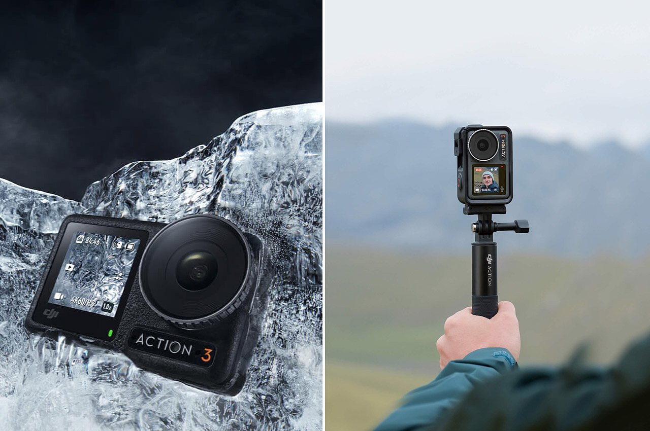 DAY，product design，Osmo Action 3，Motion camera，Aesthetic design，modularization，dji ，