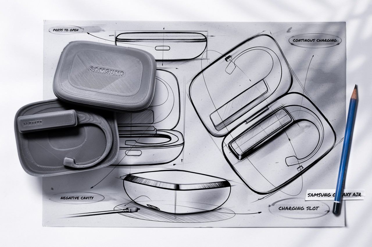 Yash Saboo，Galaxy Air Headset，product design，galaxy，