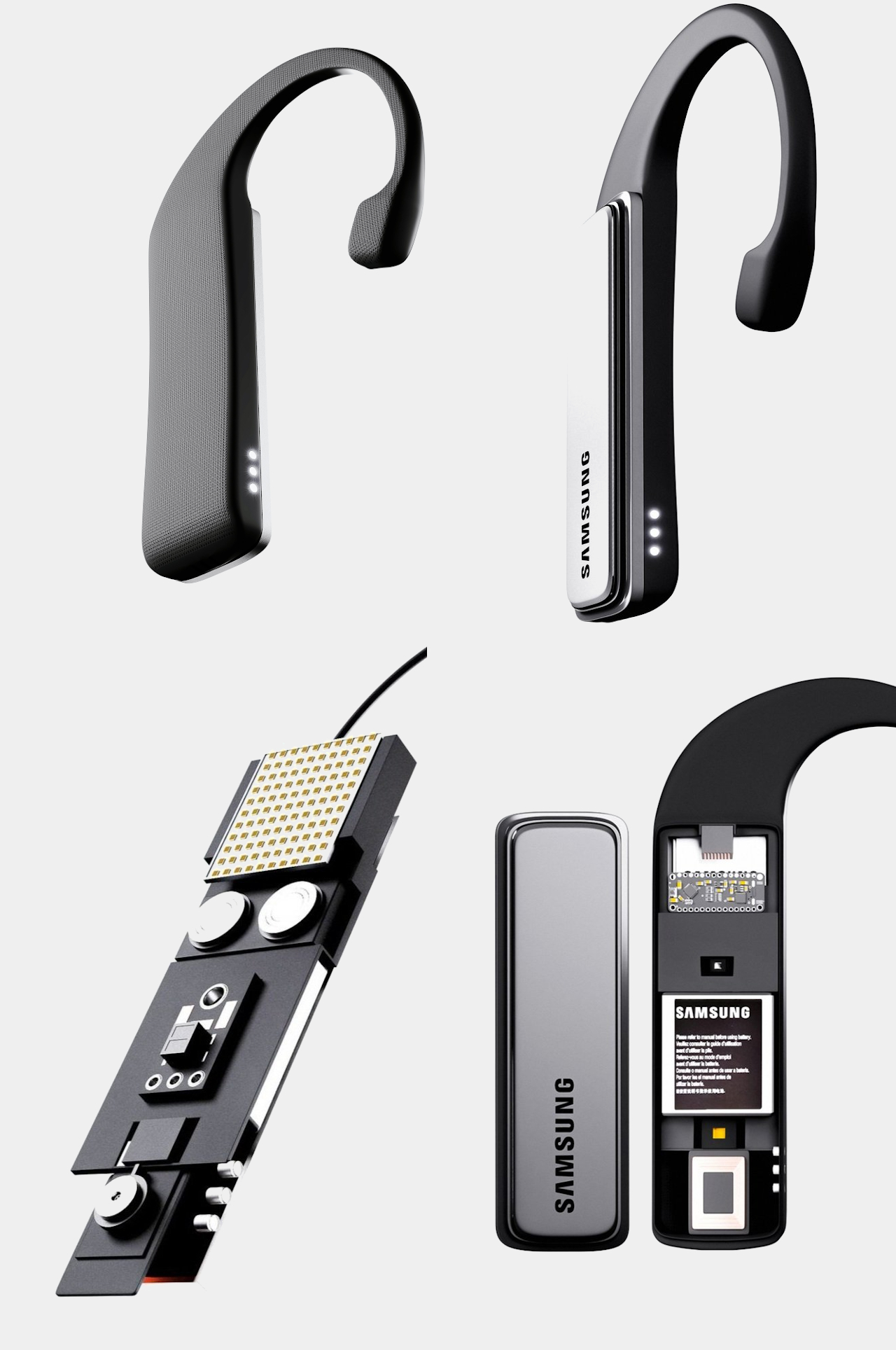 Yash Saboo，Galaxy Air Headset，product design，galaxy，