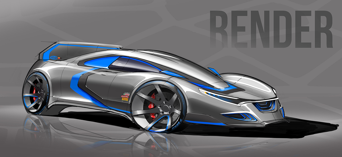 industrial design，vehicle，Hand drawn，