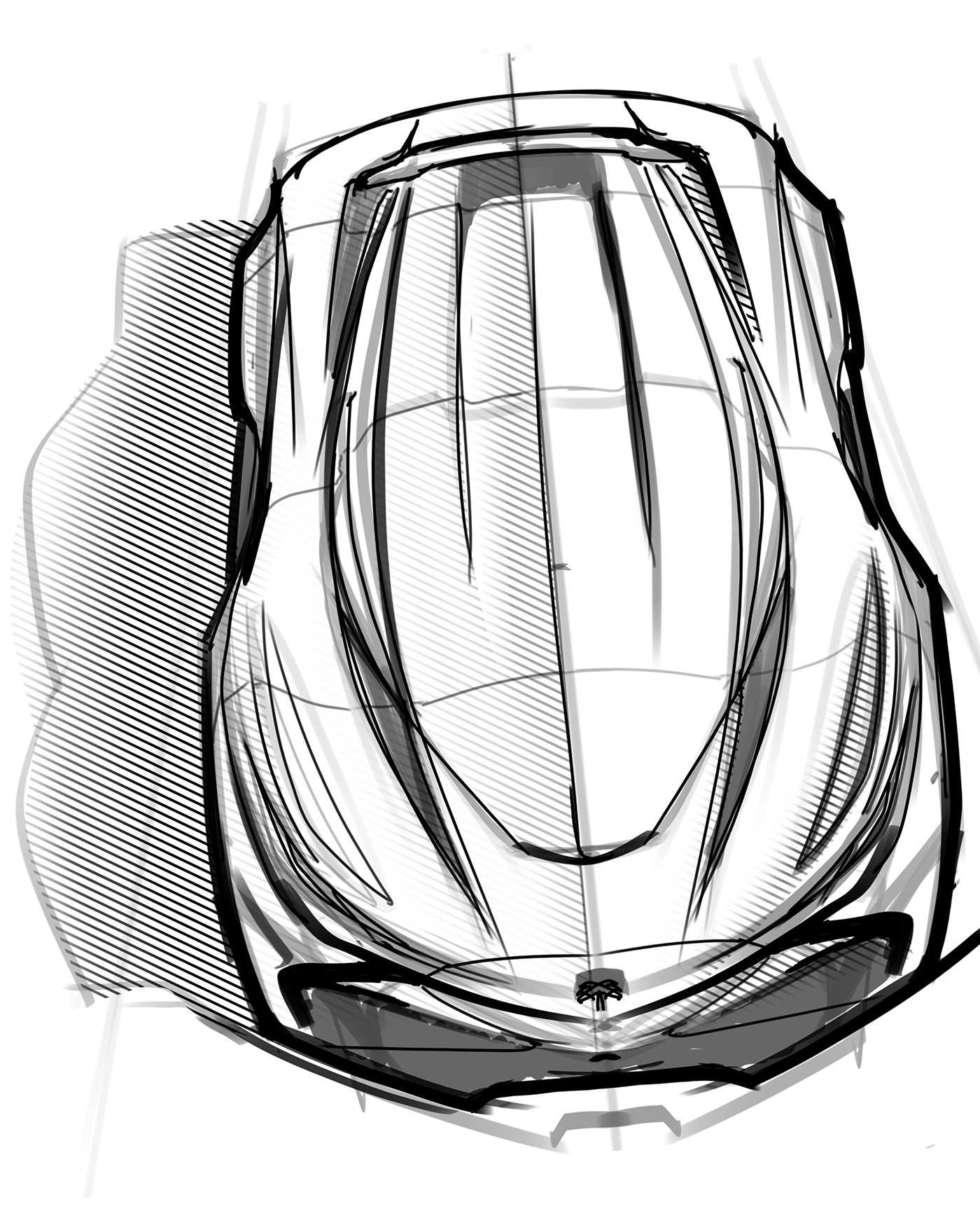 industrial design，vehicle，Hand drawn，