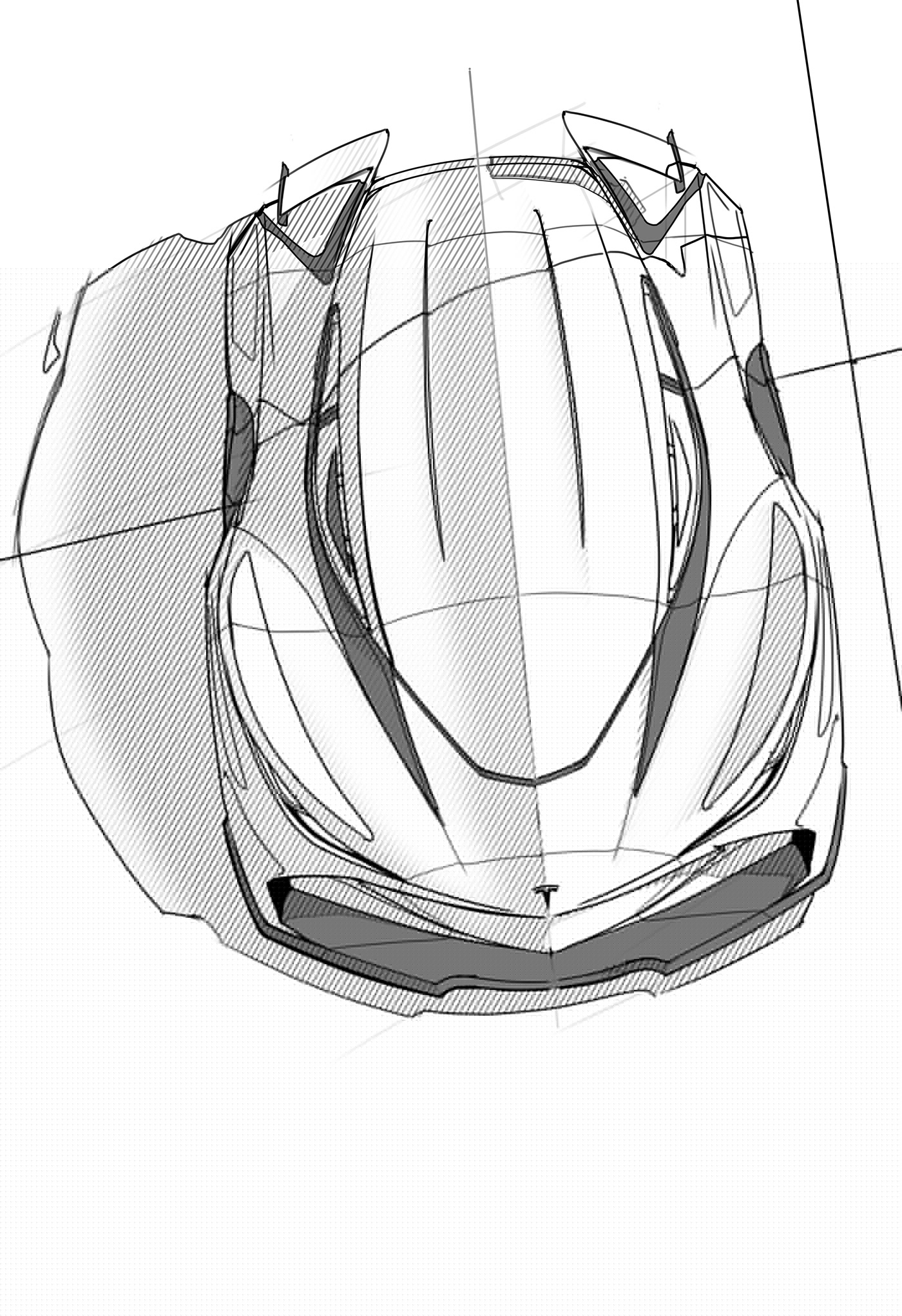 industrial design，vehicle，Hand drawn，