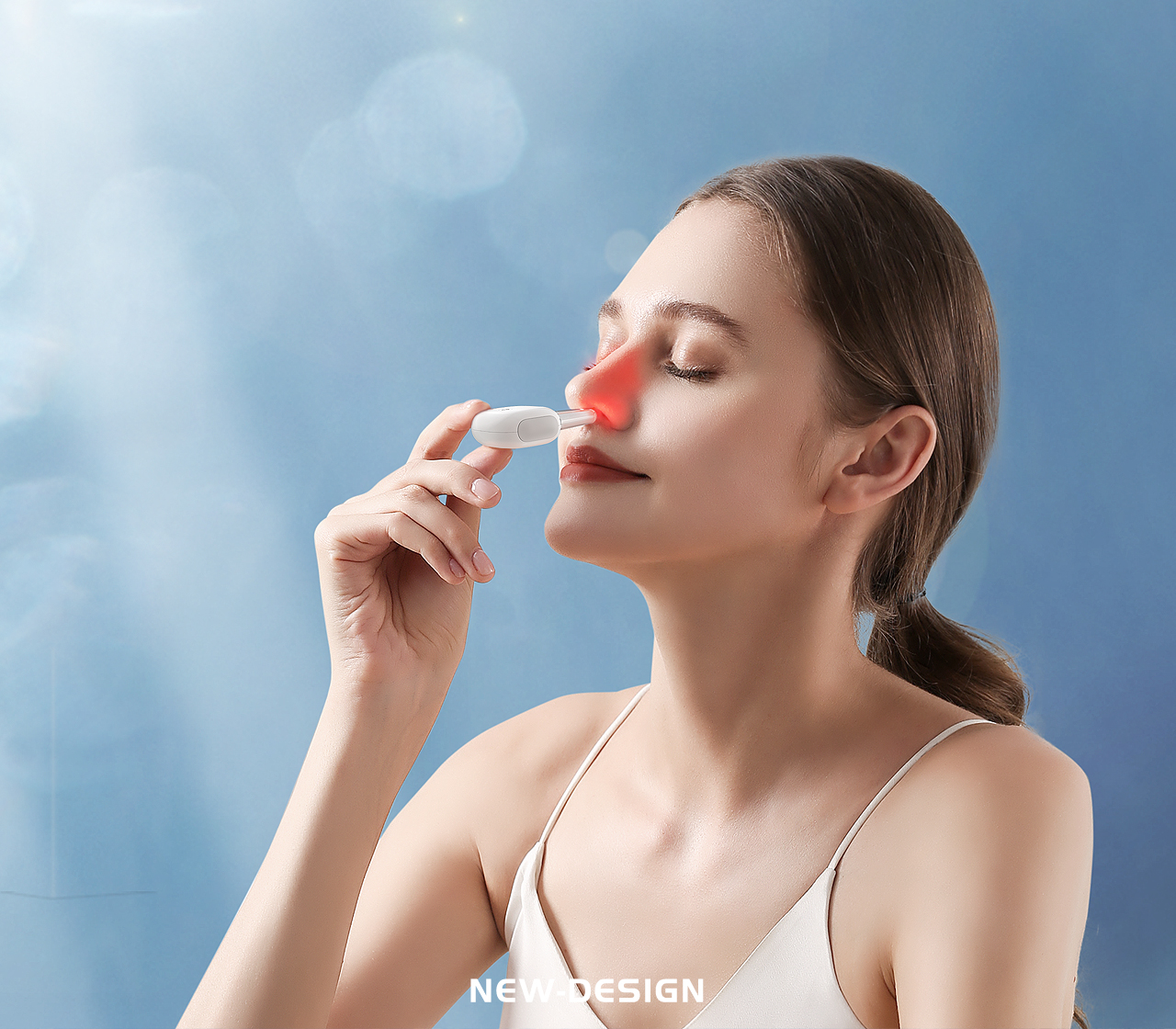 Wearable，Ultraviolet disinfection，Rhinitis，capsule compartment，NEW-DESIGN，