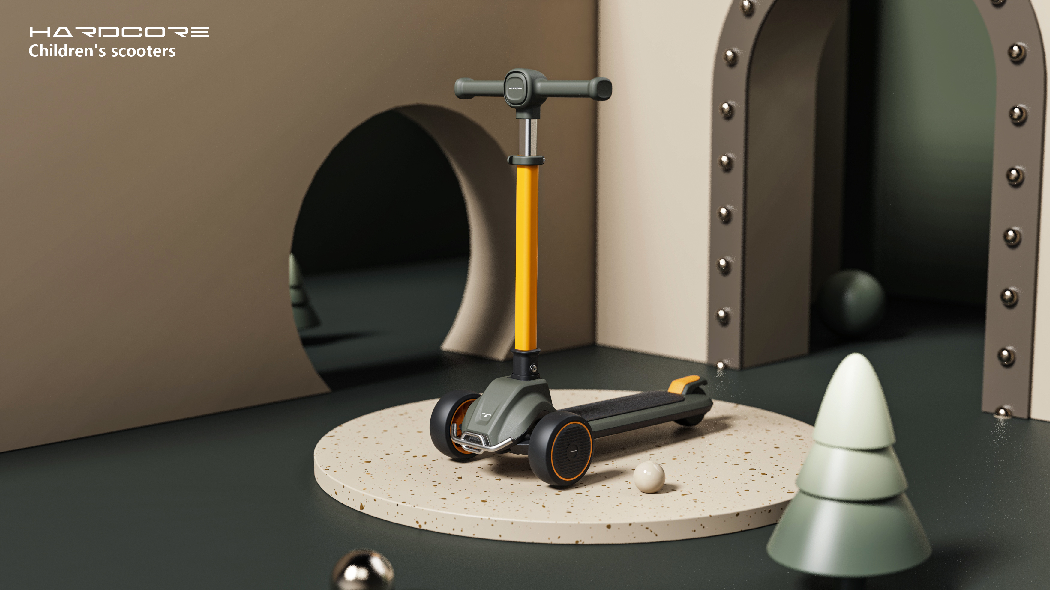 Migao car，Scooter，Appearance design，