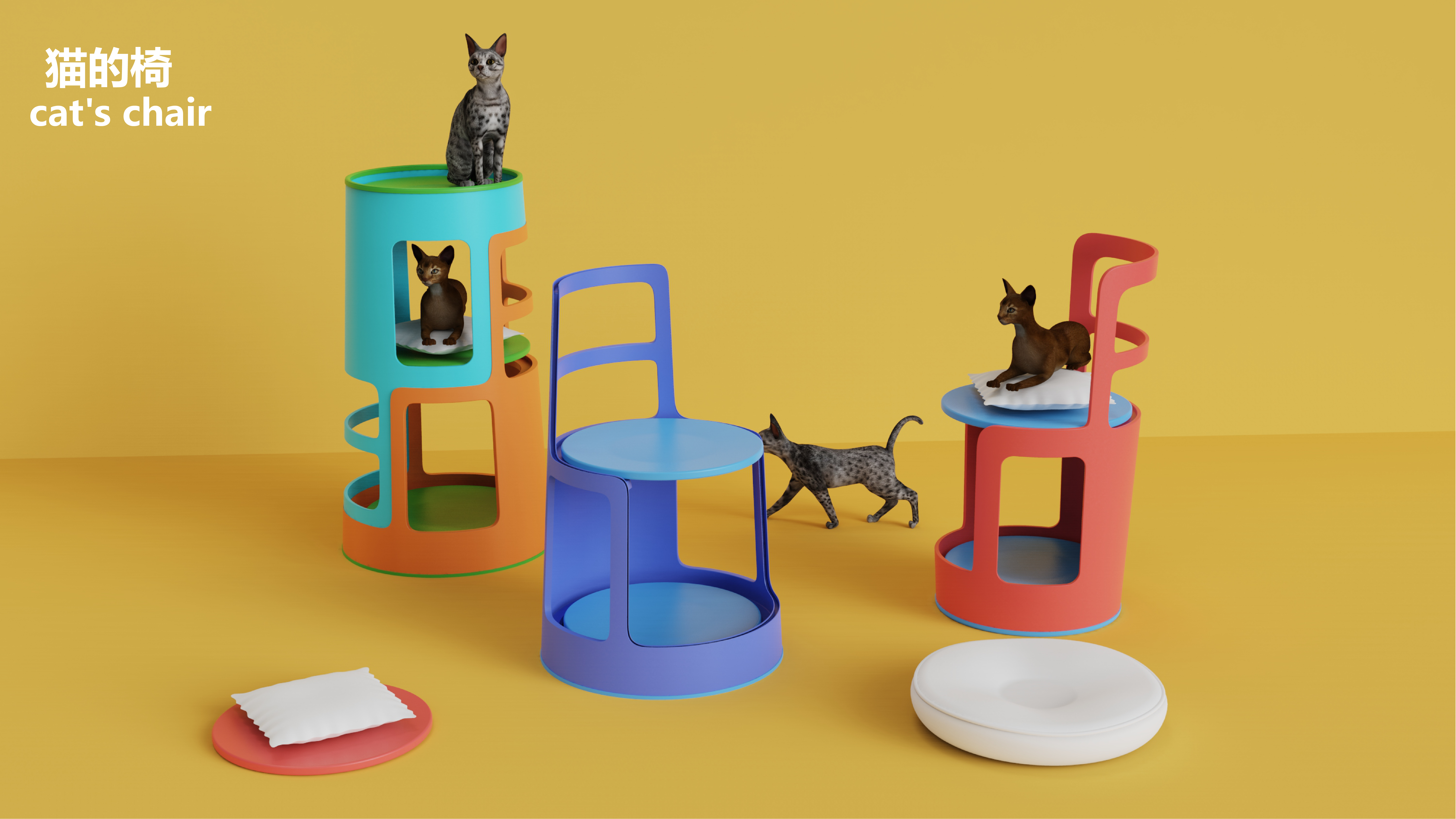 Pet Supplies & Pet，Cat climbing frame，Cat tree，Pet sharing，Housewear & Furnishings，