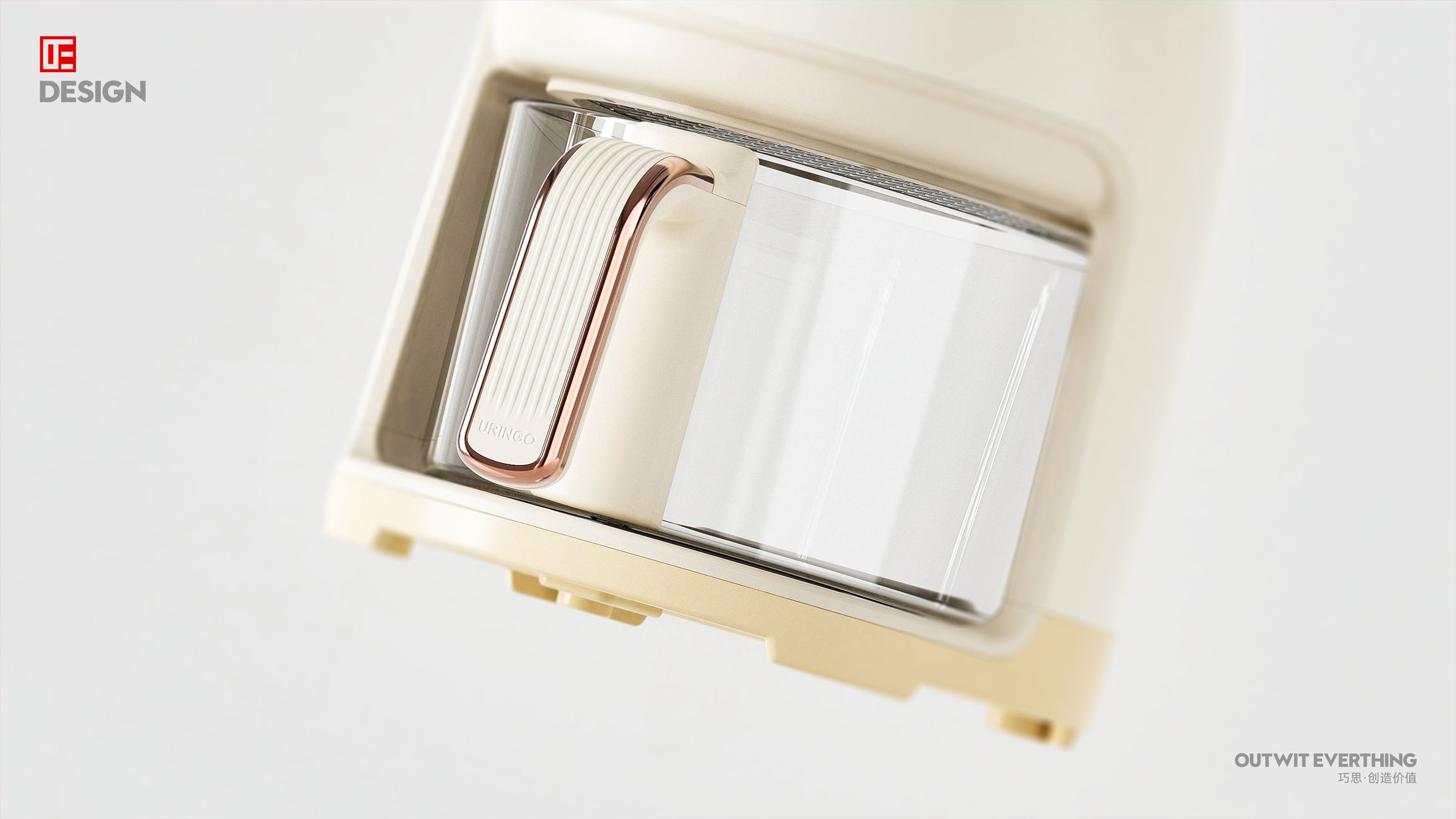 Air fryer，Household appliances，Macro wing design，product design，Exquisite，Vintage air fryer，Fryer，