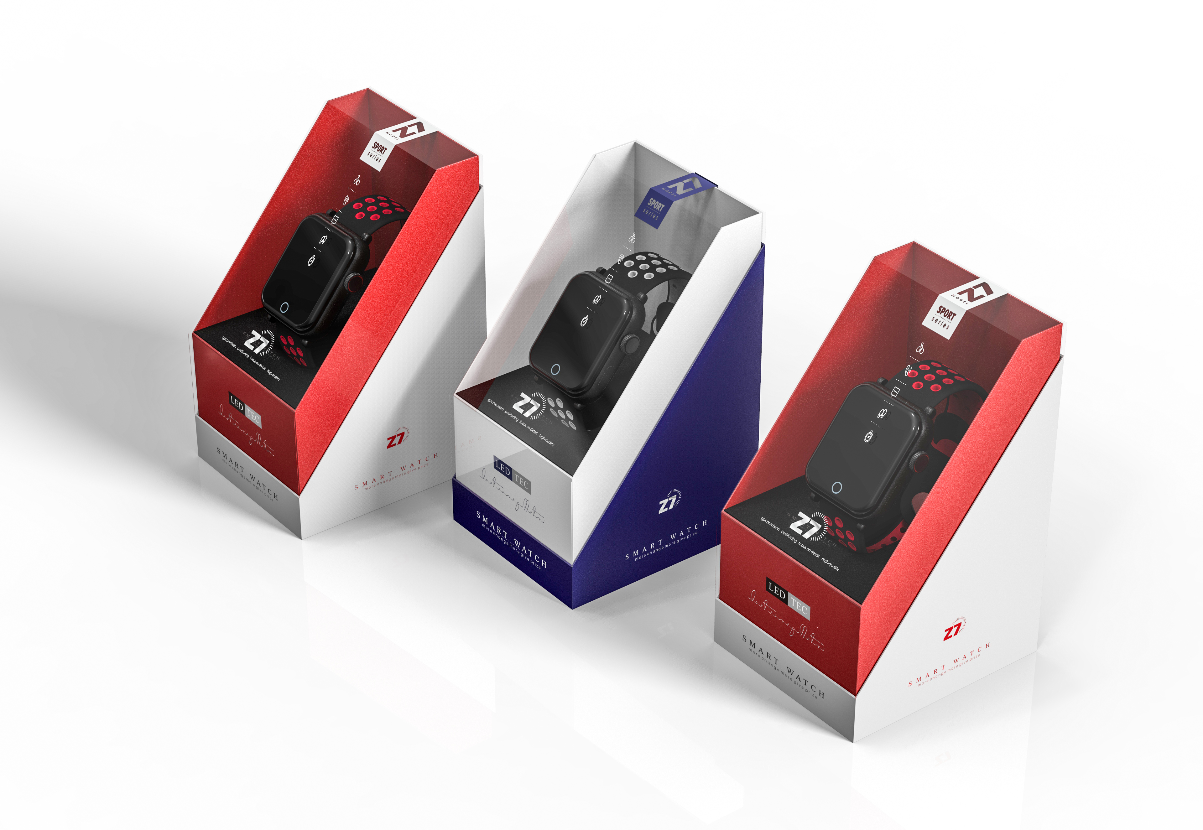 Intelligent Watch，packing design，Brand design，3C digital，Consumer electronics，Digital Packaging Design，Packaging image planning，Product packaging，