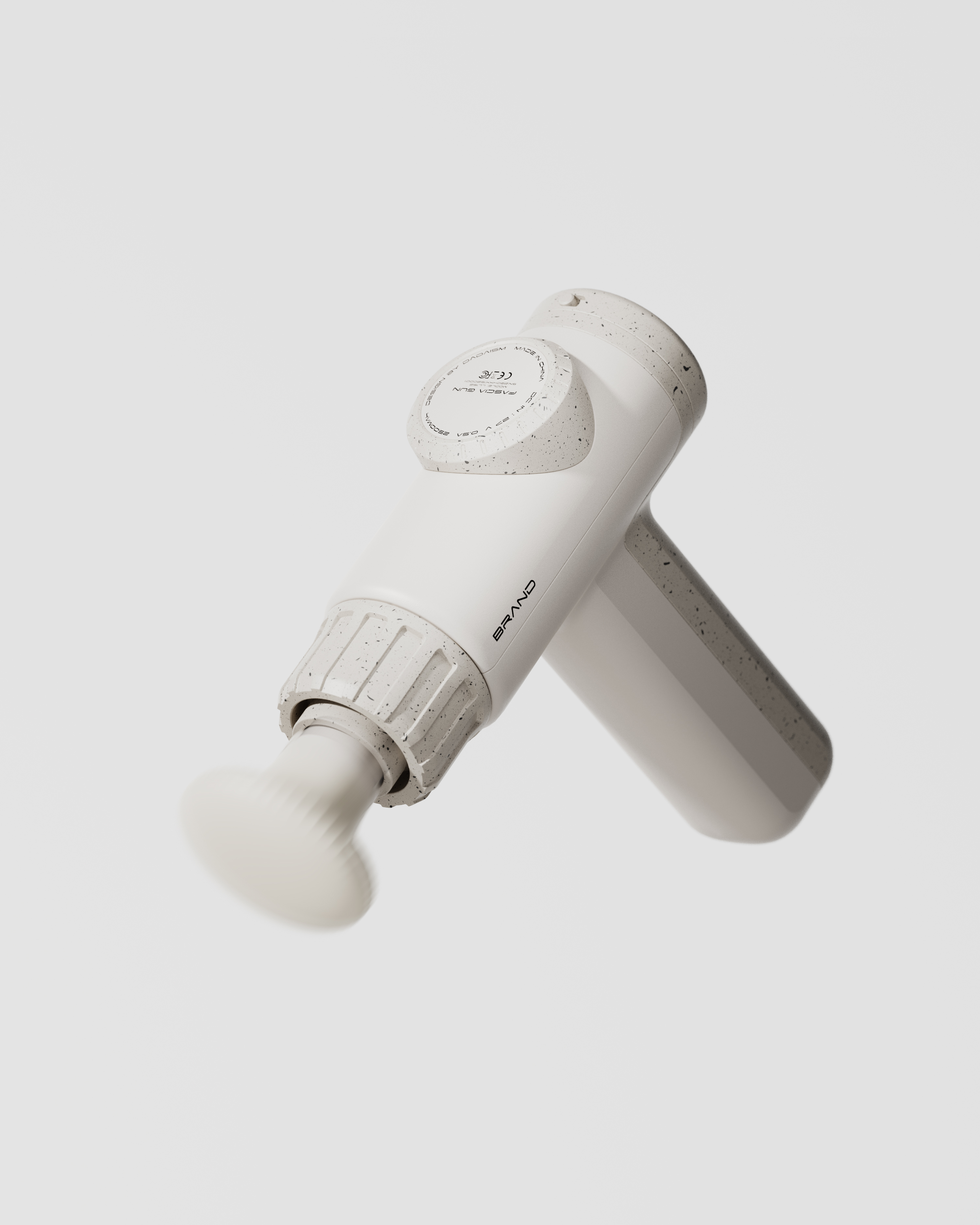 Appearance Design of Fascia Gun，Light and shadow scene，product design，Appearance design，Scene rendering，Handheld products，MASSAGRGUN，Massage gun，