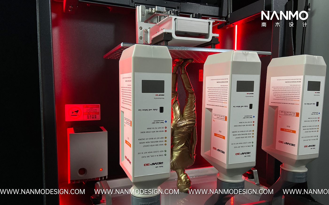 industrial design，Light curing 3D printer，Structural design，Appearance design，