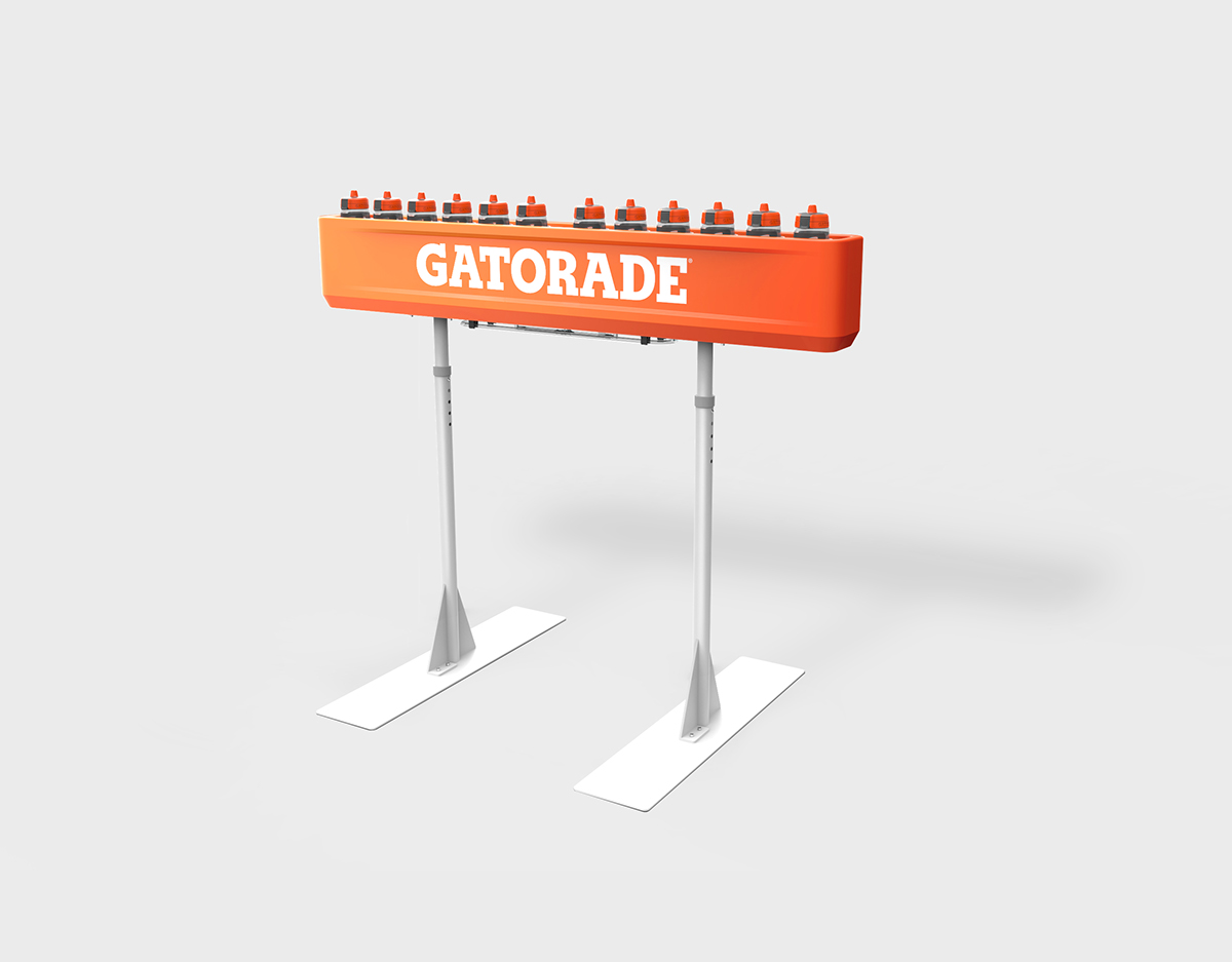 advertisement，product design，Gatorade Bottle，bucket，