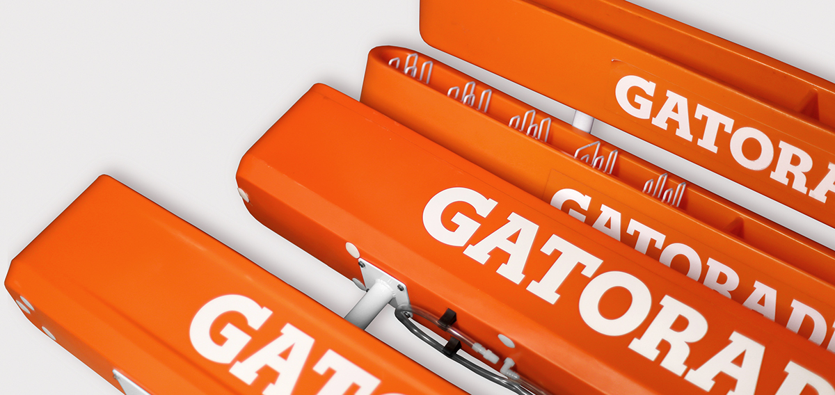 advertisement，product design，Gatorade Bottle，bucket，