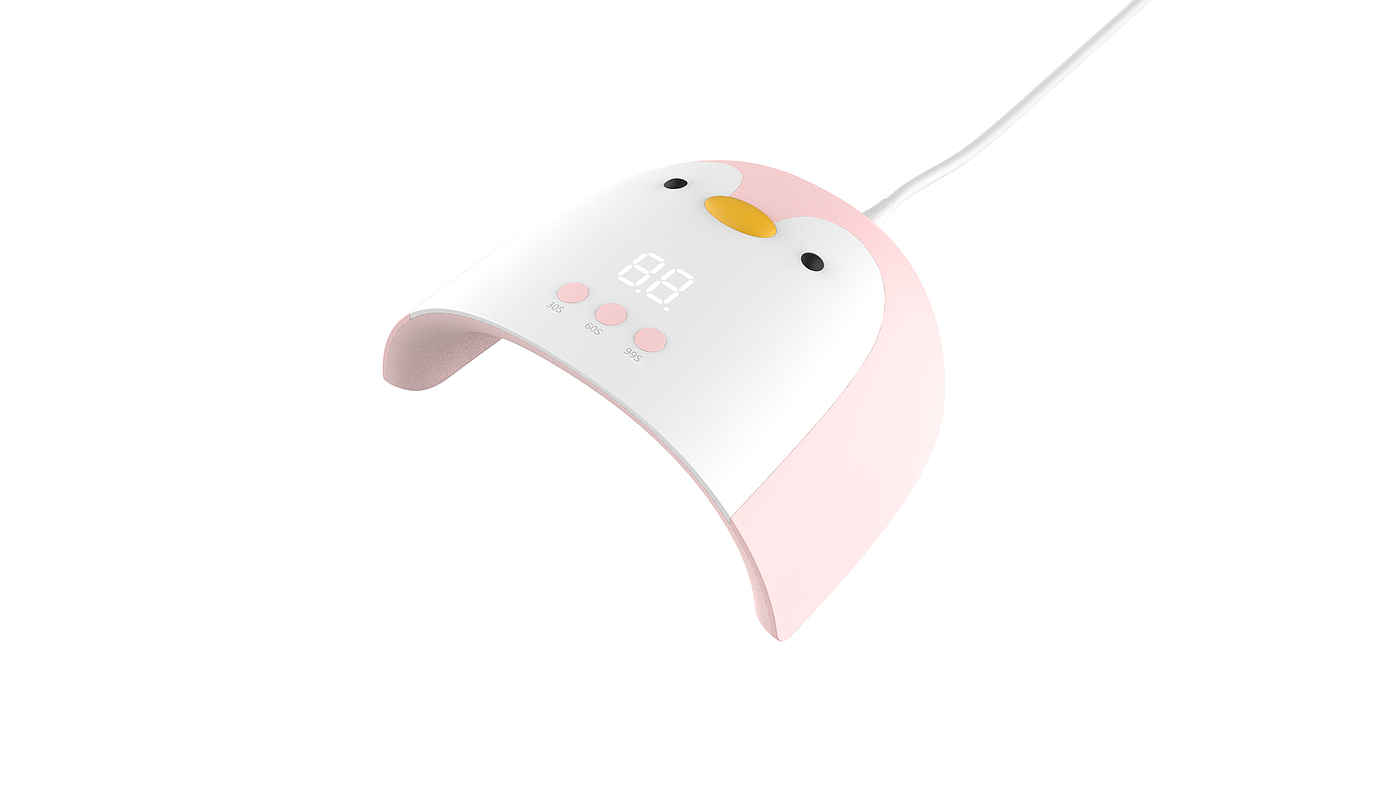 Nail lamp，penguin，Mini，lovely，household，