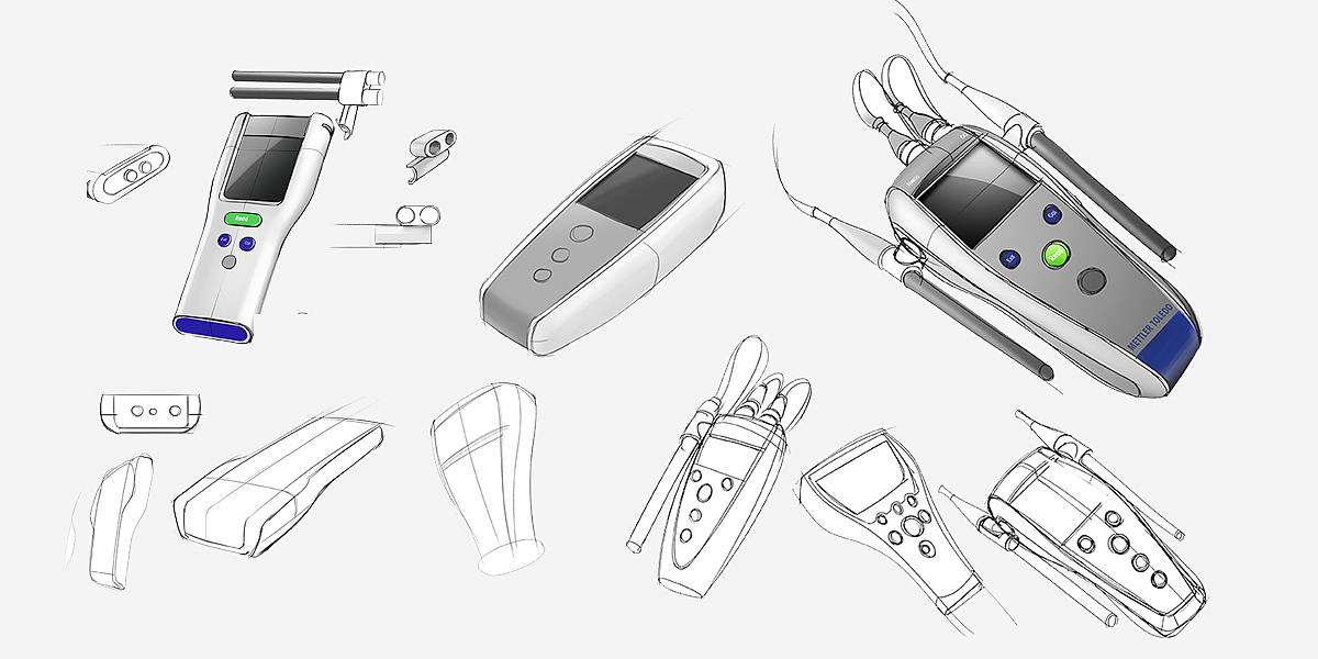 Appearance design，Structural design，industrial design，product design，pH/mV meter，
