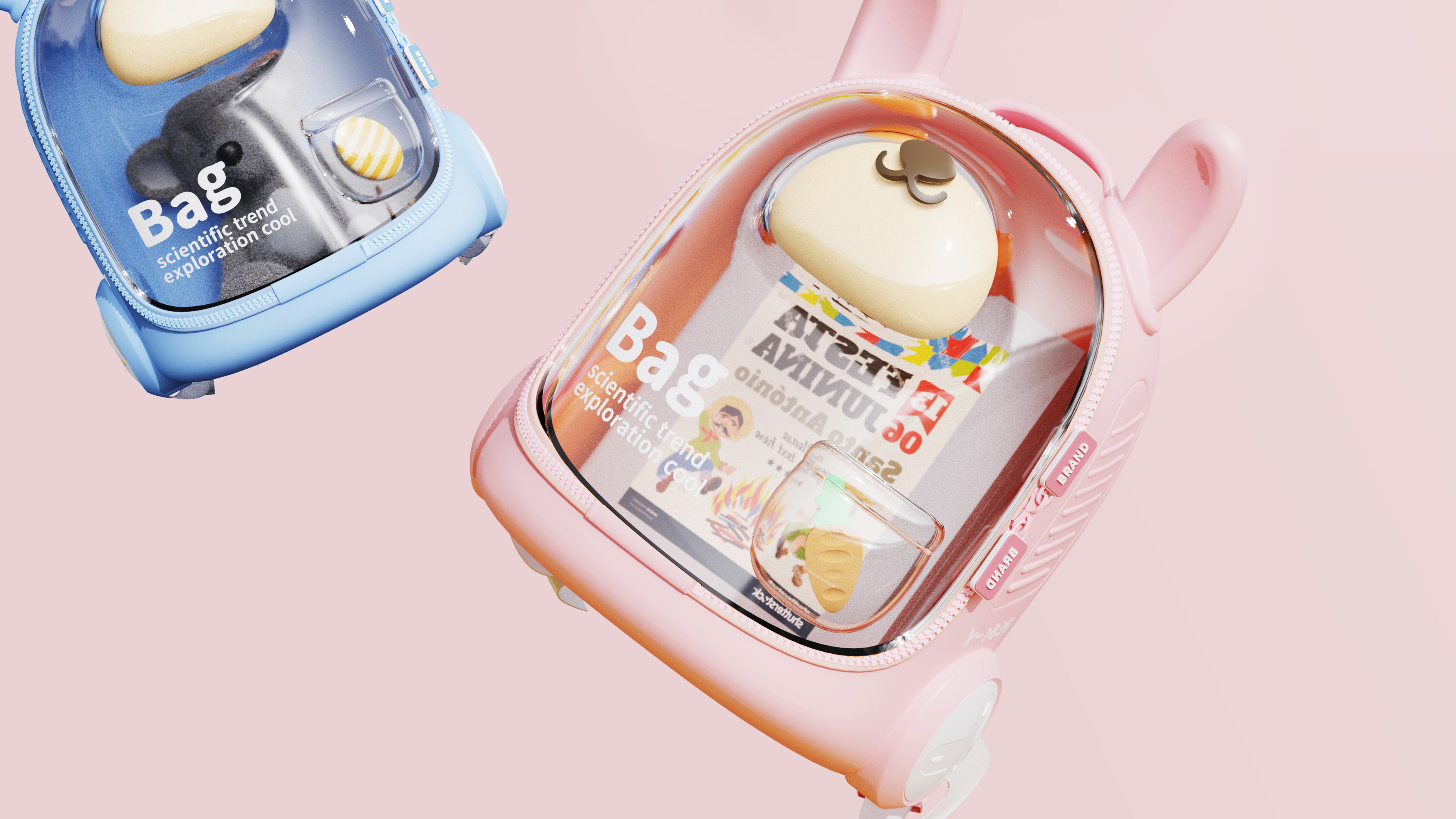 Children's schoolbag，