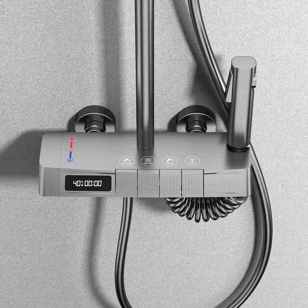 Four-function shower，Digital display，