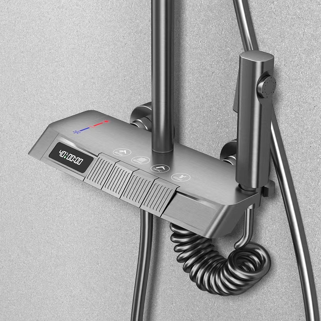 Four-function shower，Digital display，