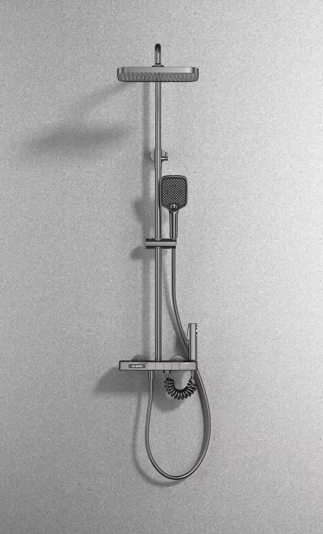 Four-function shower，Digital display，