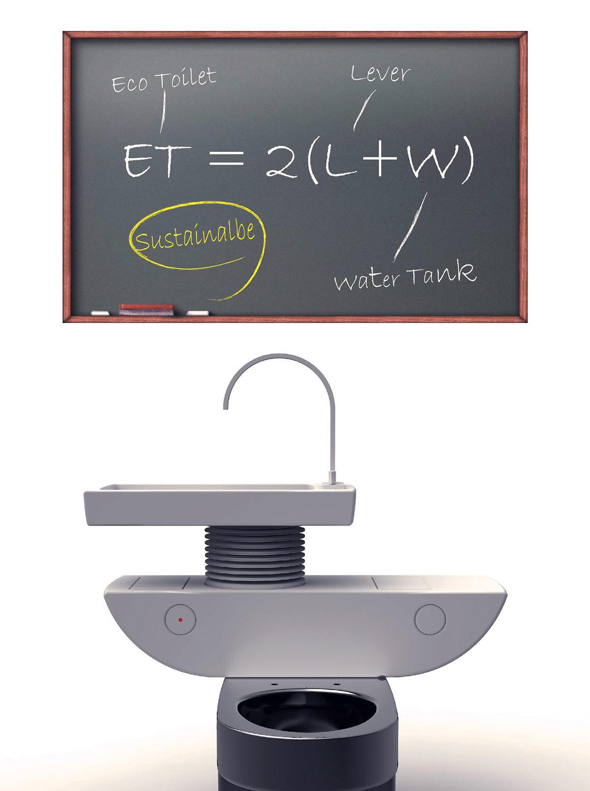 industrial design，Bathroom design，Eco，closestool，