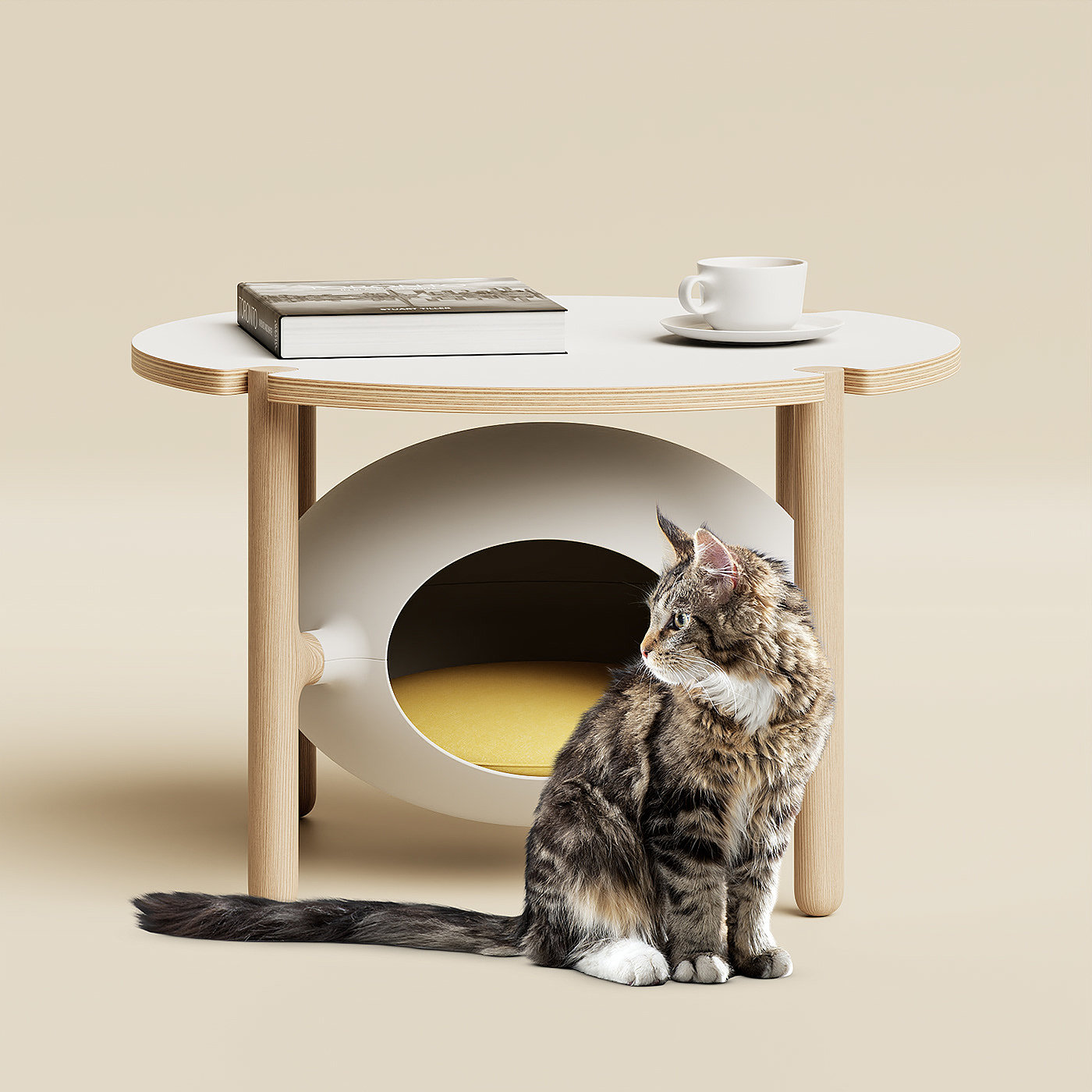 Cat nest，“Igloo”，furniture，