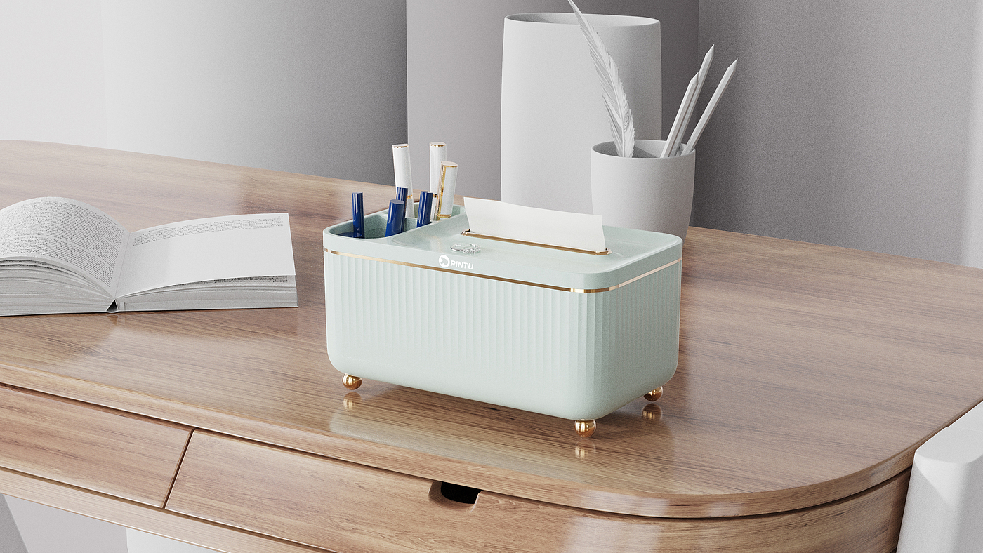 Tissue box，Light luxury，