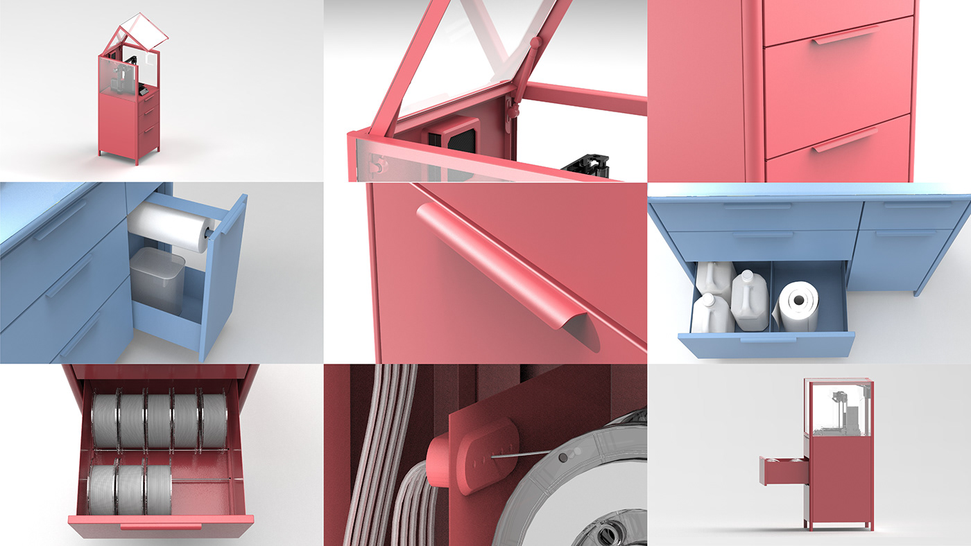 furniture，product design，3D printer，