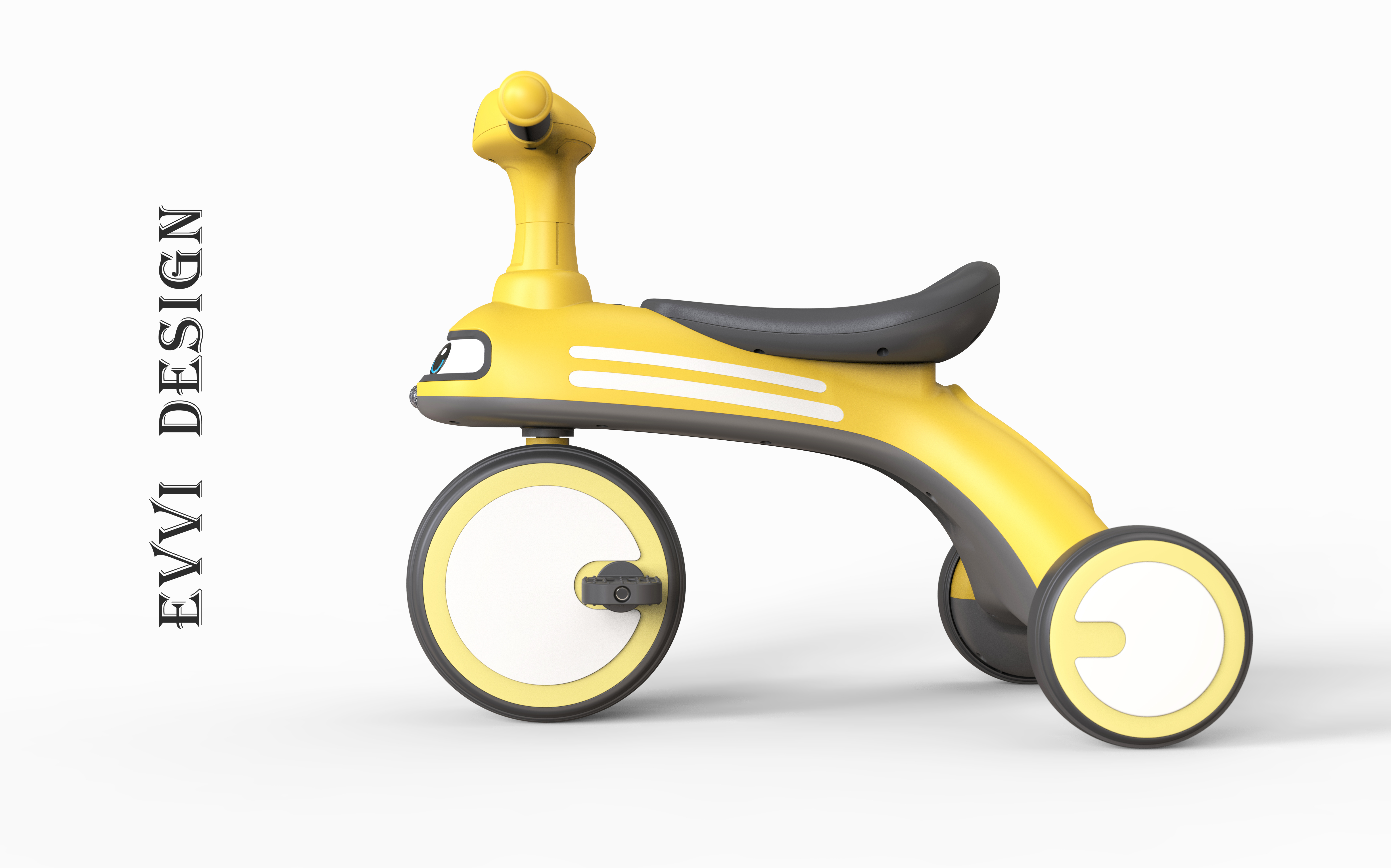 Children tricycle，Tricycle，Cartoon，Stroller，