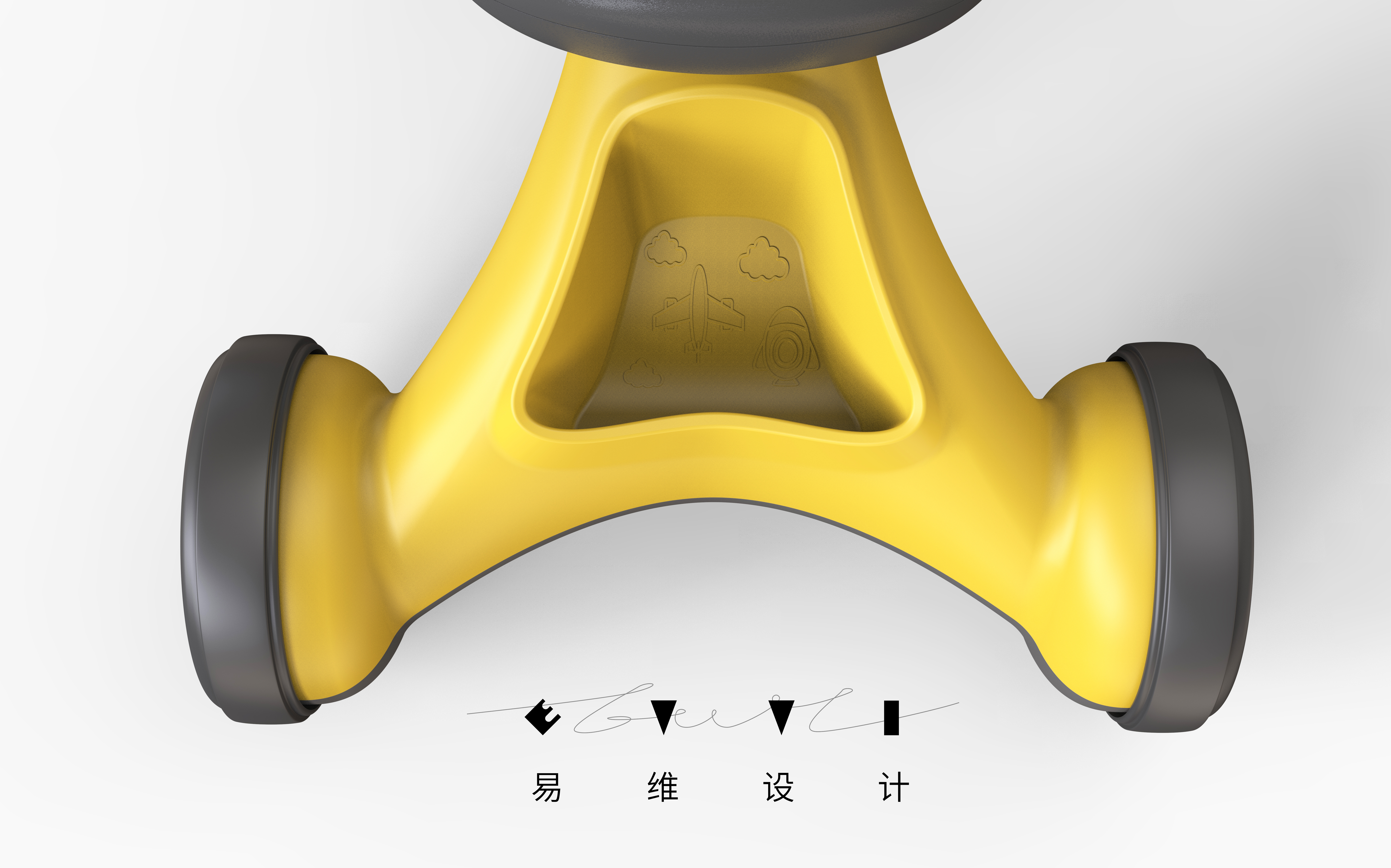 Children tricycle，Tricycle，Cartoon，Stroller，