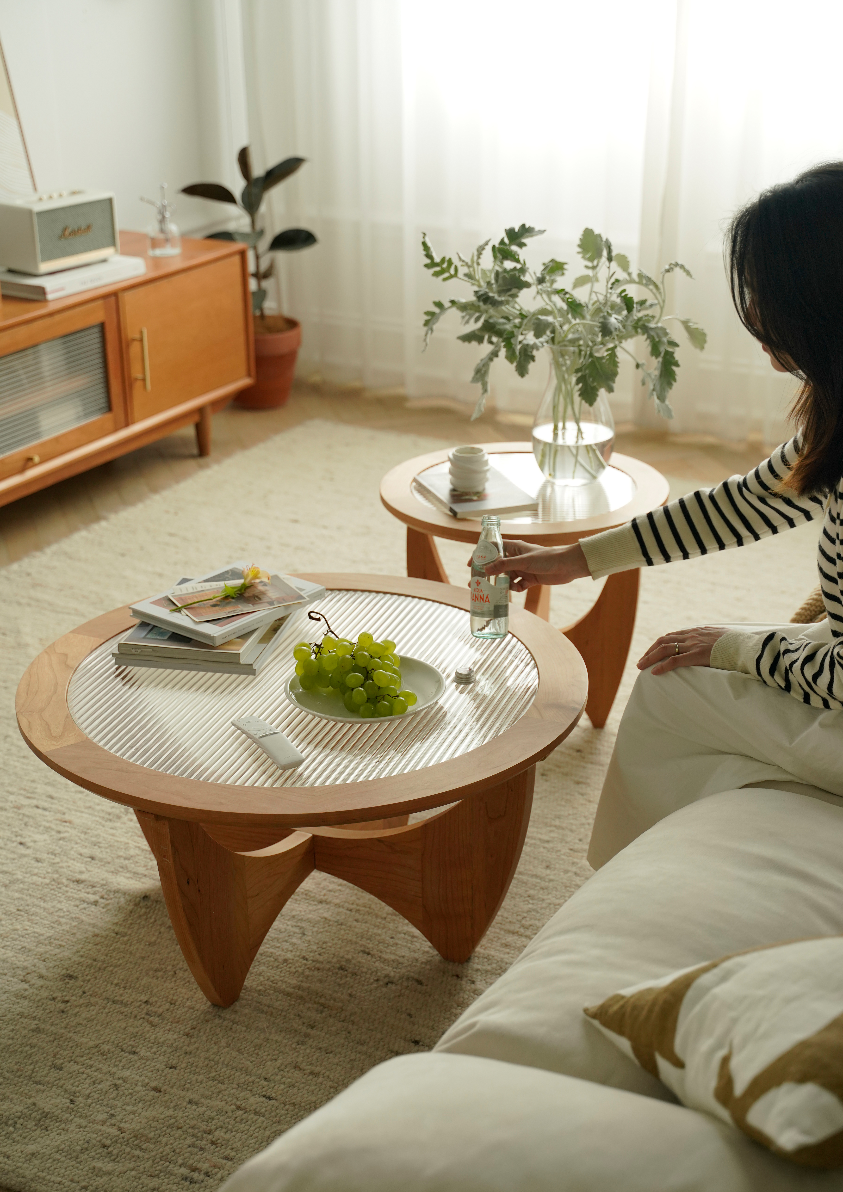 Solid wood furniture，Solid wood tea table，product design，tea table，furniture design ，space design ，industrial design，Tea table design，