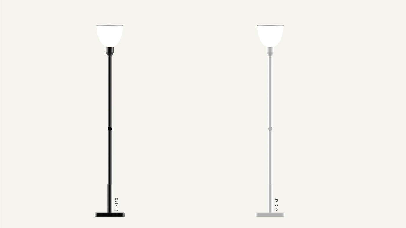 Floor lamp, simple，