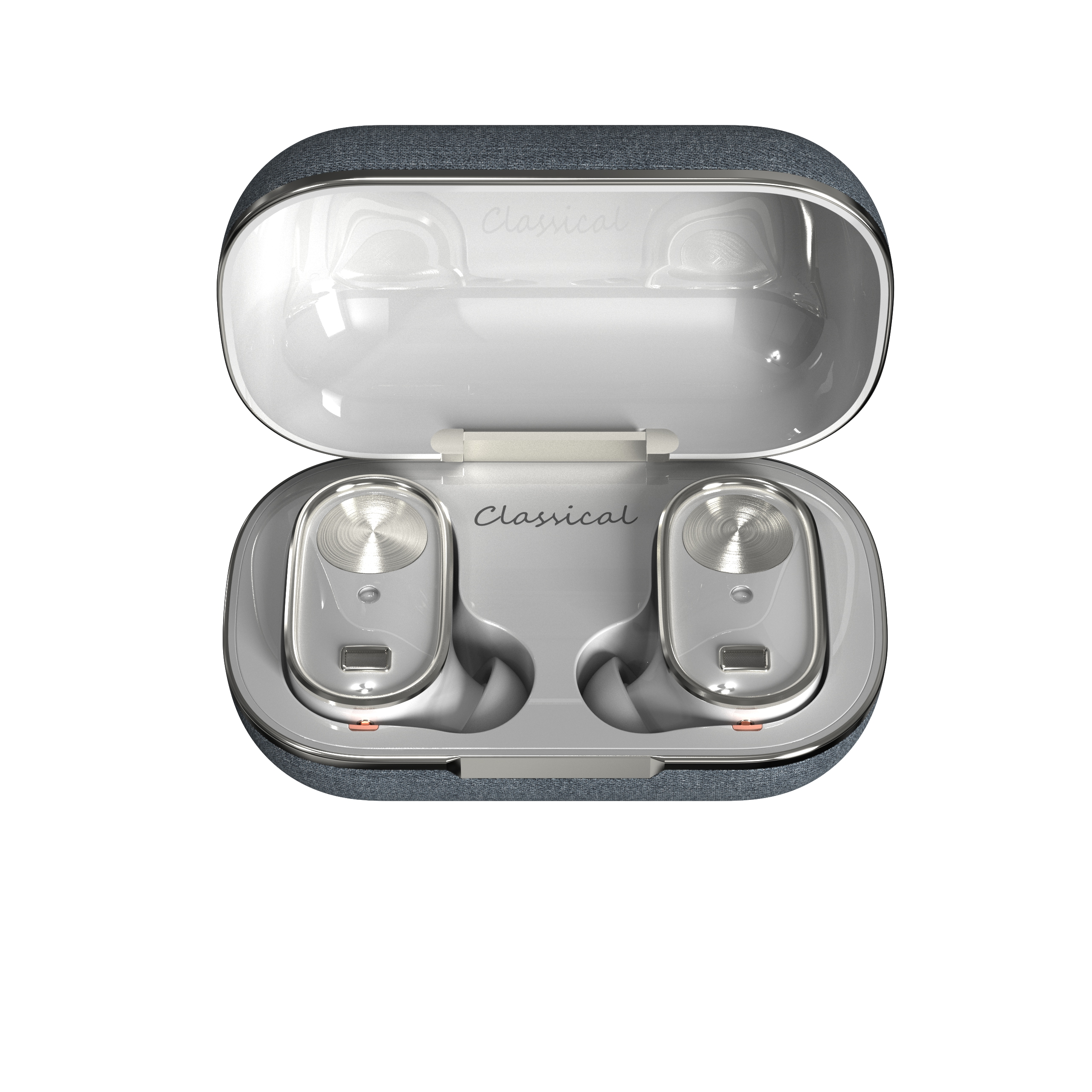 headset，Bluetooth headset，Wireless Bluetooth headset，Denim，Retro，elegant，