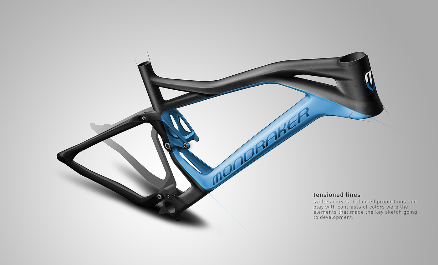 industrial design，Bicycle，Mondraker，