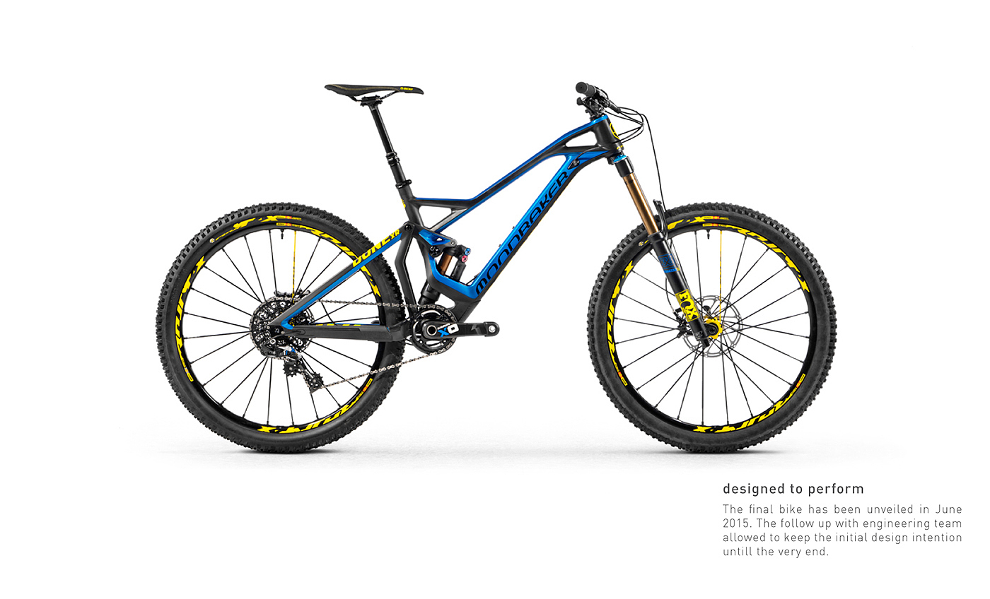 industrial design，Bicycle，Mondraker，