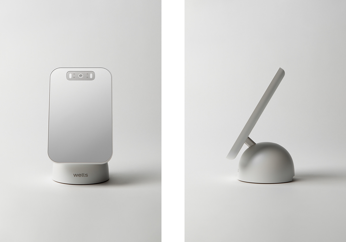 Beauty equipment，mirror，intelligence，product design，Skin care，