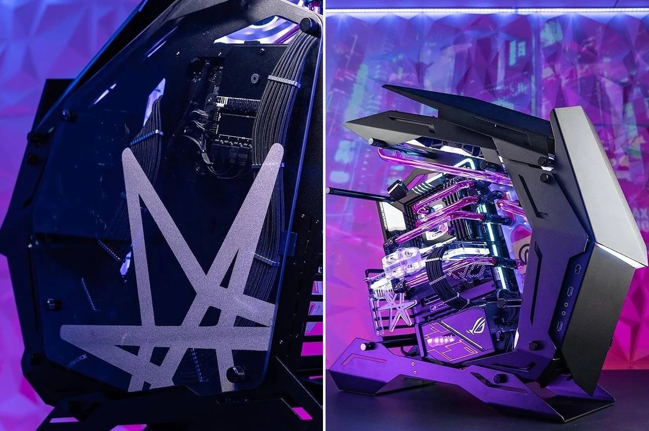 PC case，science fiction，Sense of future，CPU build，