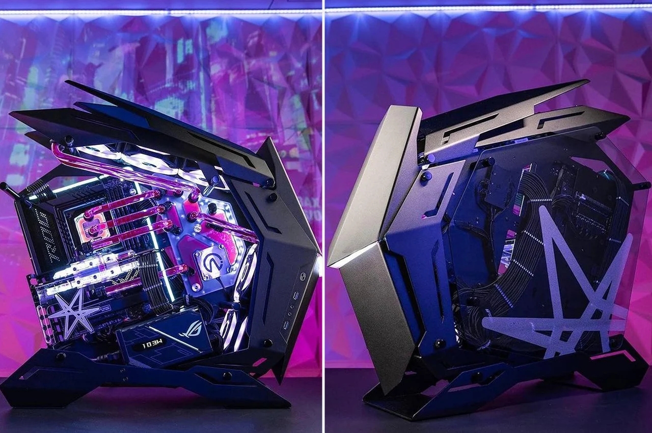 PC case，science fiction，Sense of future，CPU build，