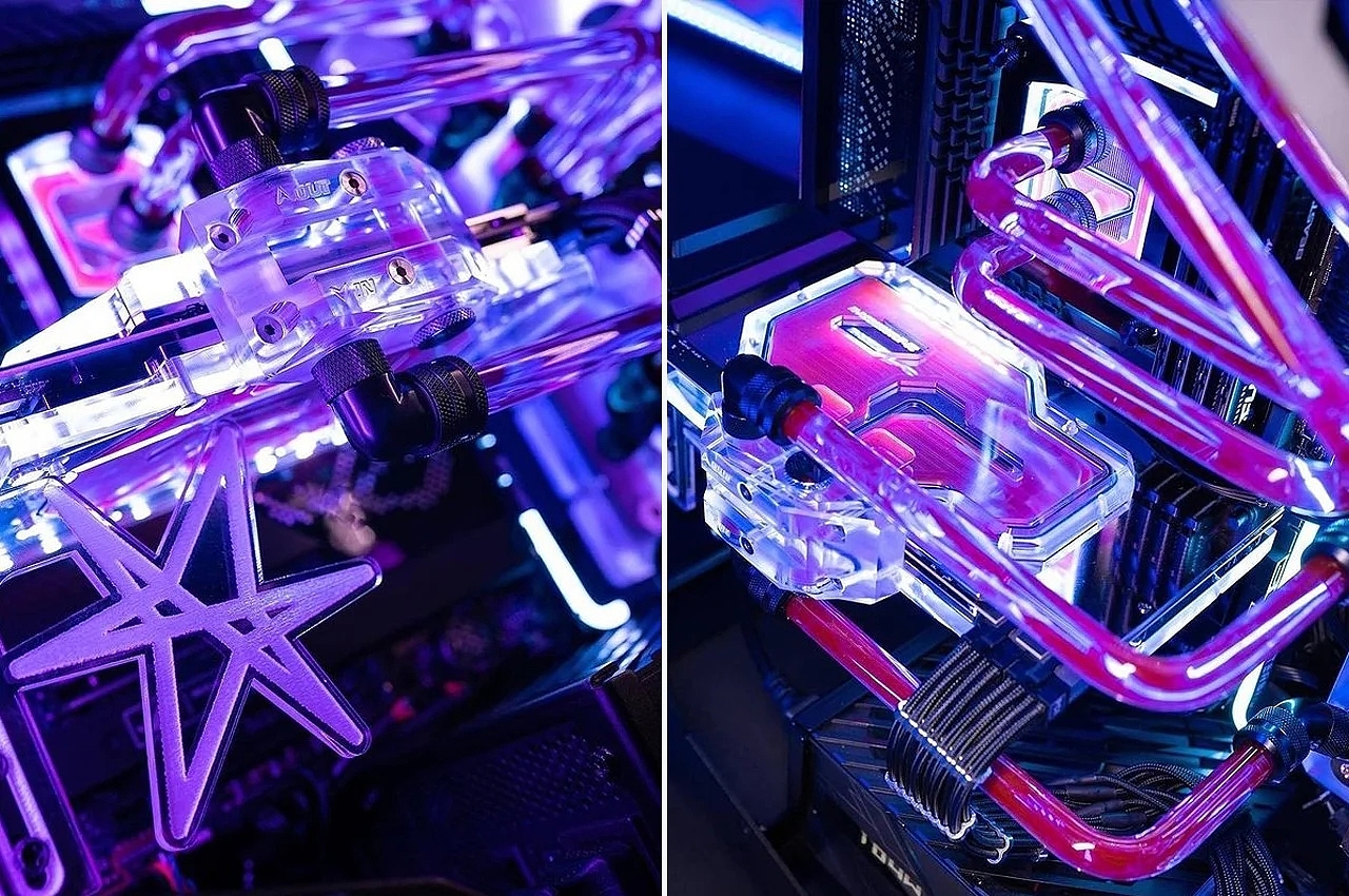 PC case，science fiction，Sense of future，CPU build，