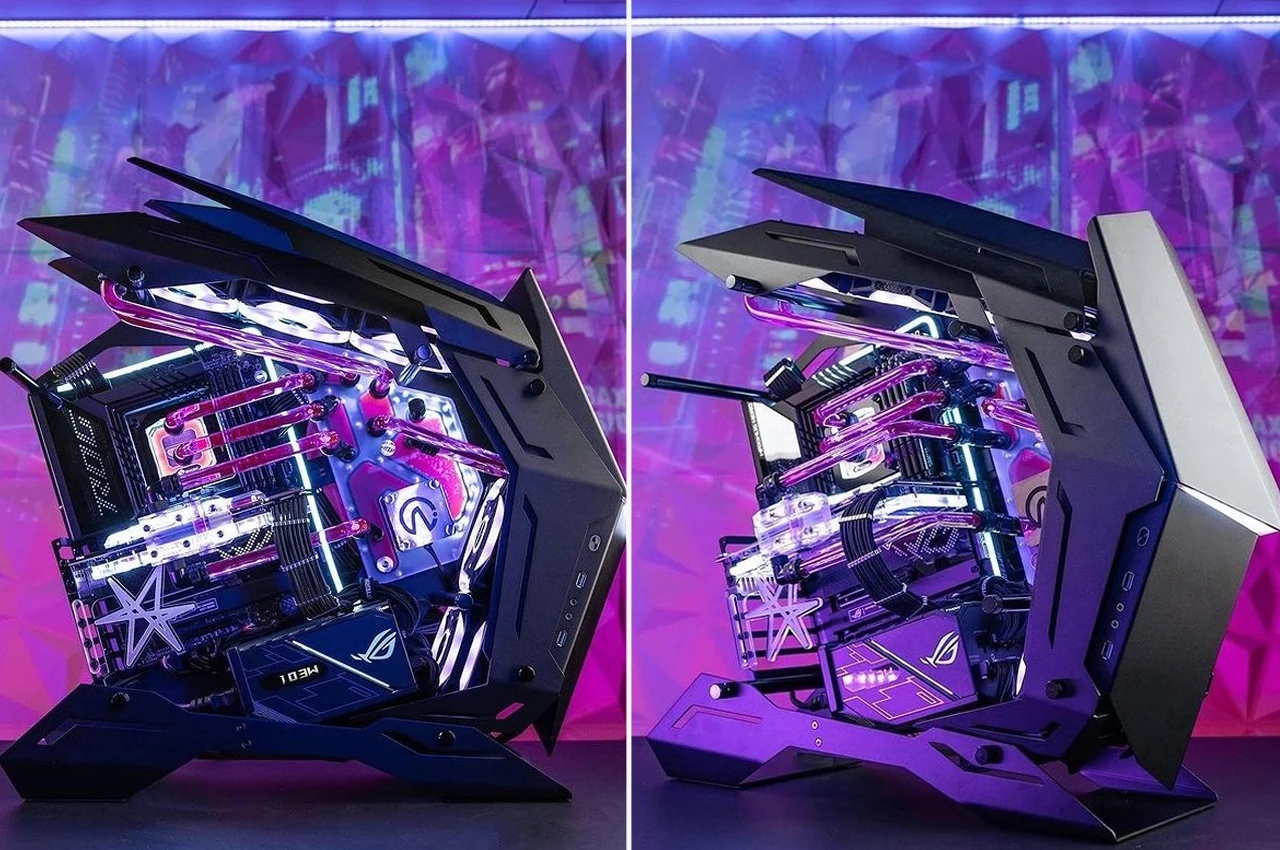 PC case，science fiction，Sense of future，CPU build，